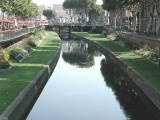 Août 2003 Le quai vauban à Perpignan (66).