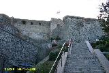 Chteaux - Janvier 2005. Château Royal de Collioure (66). Entrée.