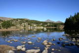 Site des Bouillouses - Site des Bouillouses : Estany del Negre. On peut voir déjà la glace se former à sa surface (Altitude 2100 m).